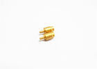 China Vertical Connection RF Coaxial Connectors / Pogo Pin Connector 36V 15A Max Current Rating supplier