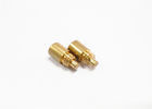 China Screw Brass Spring Loaded Pins For PCB Testing Electronic Connector supplier